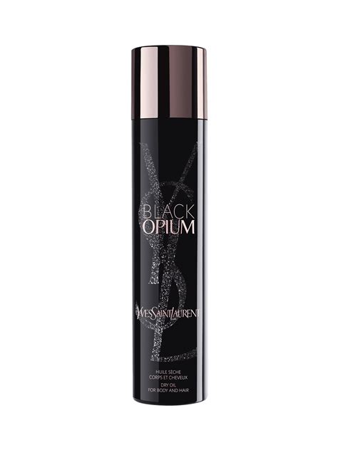 ysl black opium dry oil for body and hair|black opium dry oil.